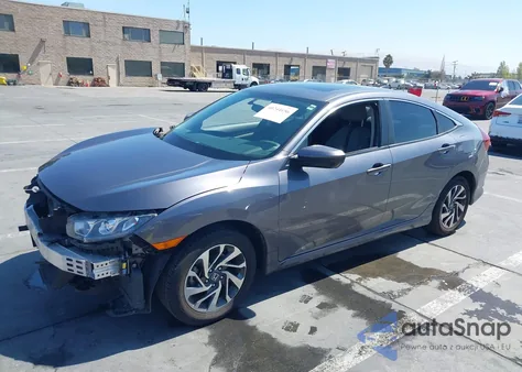 2018 Honda Civic Ex из США, поврежденный, VIN 2HGFC2F75JH599994